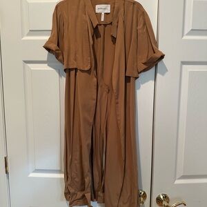 BCBGeneration Tan Open-Front Cardigan